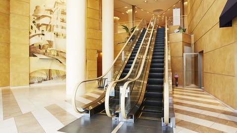 Interior entrance