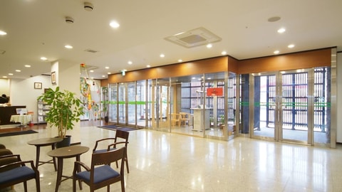 Interior entrance