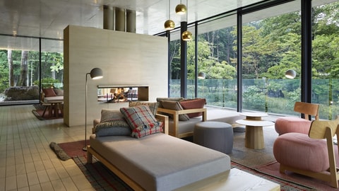 Lobby sitting area