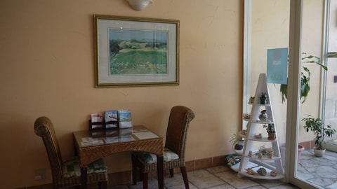 Interior entrance
