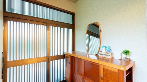 Interior entrance
