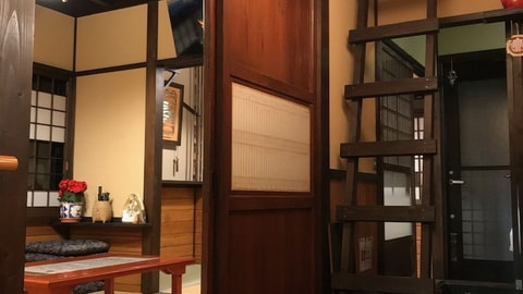 Interior entrance