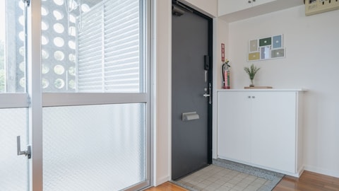 Interior entrance