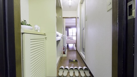 Interior entrance