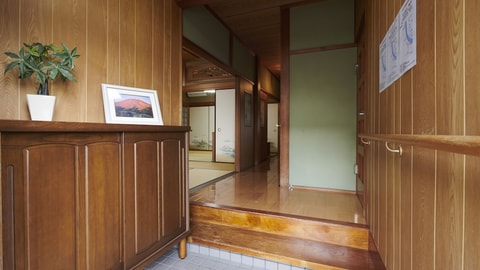 Interior entrance