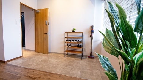 Interior entrance