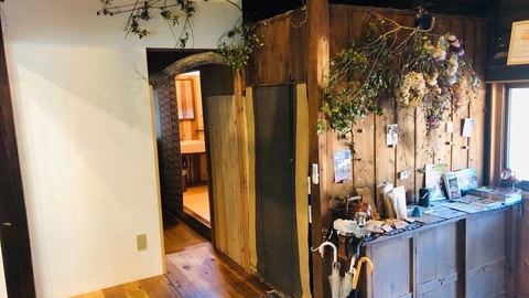 Interior entrance