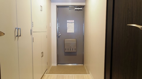 Interior entrance