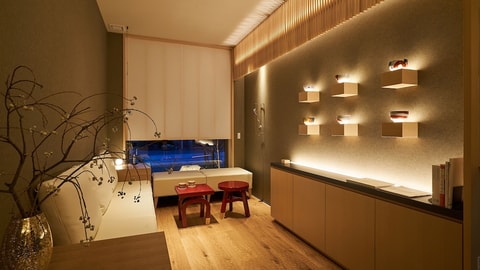 Lobby sitting area
