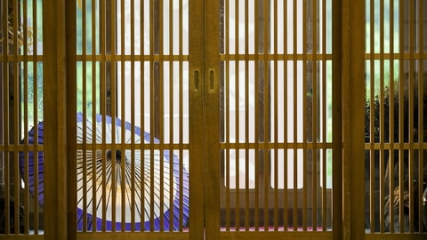 Interior entrance