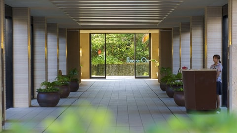 Interior entrance