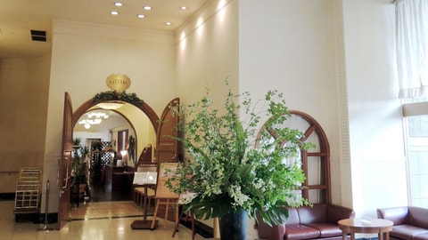 Lobby sitting area