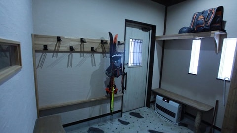 Interior entrance
