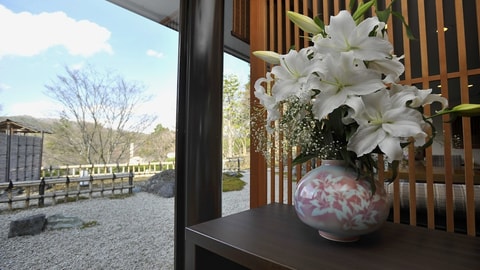Interior entrance
