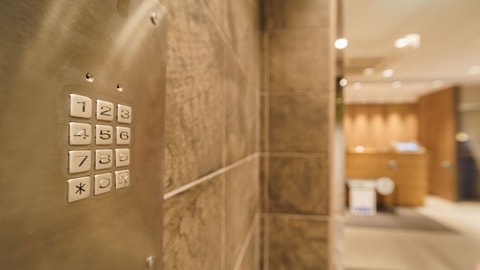 Interior entrance