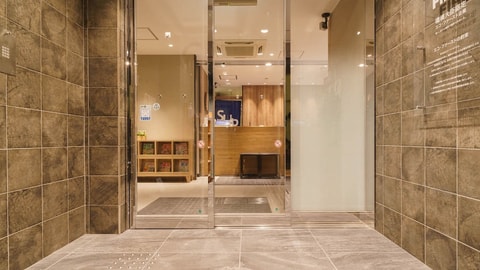 Interior entrance