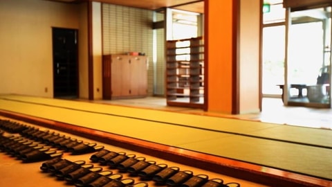 Interior entrance