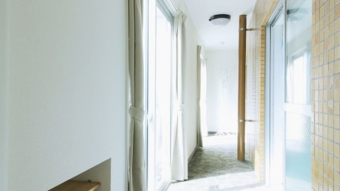 Interior entrance
