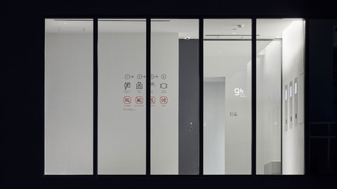 Interior entrance