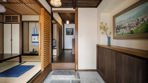 Interior entrance