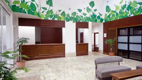 Interior entrance