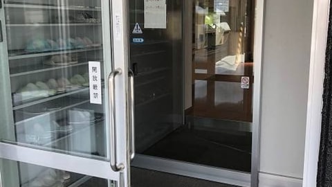Interior entrance