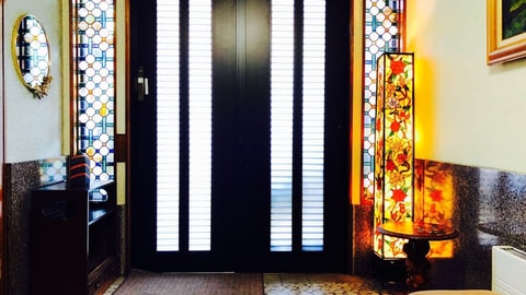 Interior entrance
