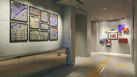 Interior entrance