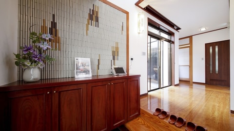 Interior entrance