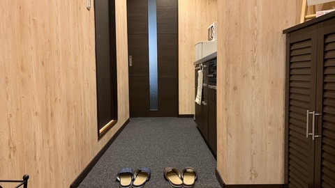 Interior entrance
