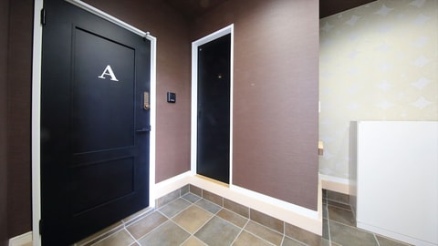 Interior entrance