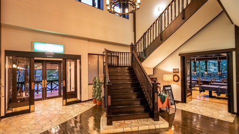 Interior entrance