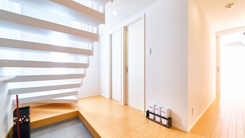 Interior entrance