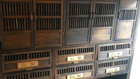 Interior entrance
