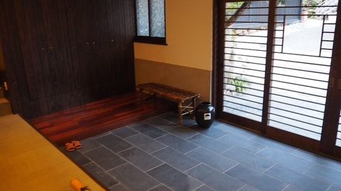 Interior entrance