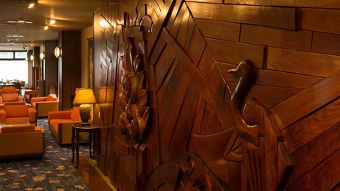 Interior entrance