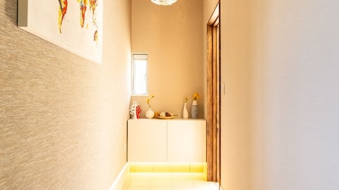 Interior entrance