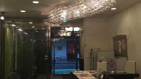 Interior entrance