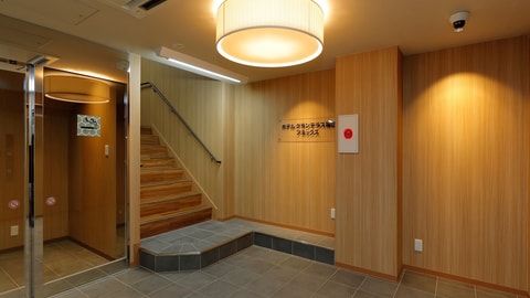 Interior entrance