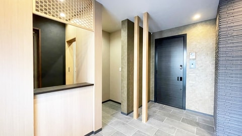 Interior entrance