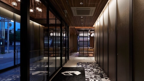 Interior entrance