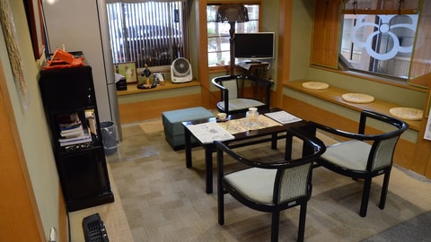 Lobby sitting area