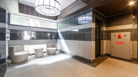 Interior entrance