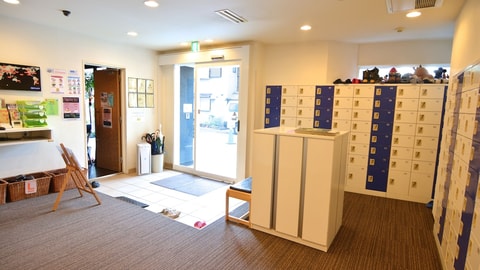 Interior entrance