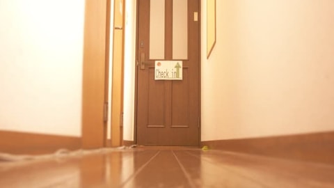 Interior entrance