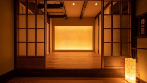 Interior entrance
