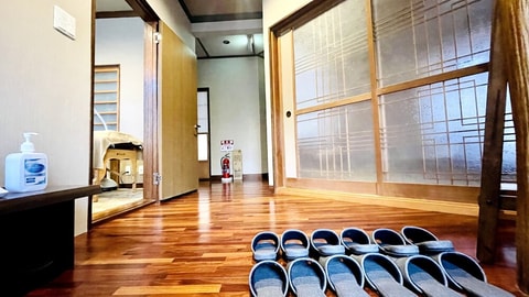 Interior entrance