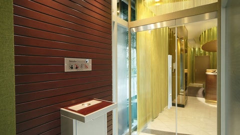 Interior entrance