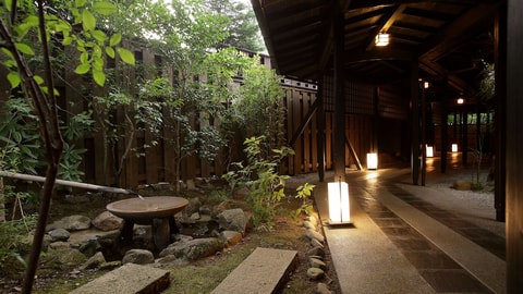 Interior entrance