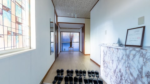 Interior entrance